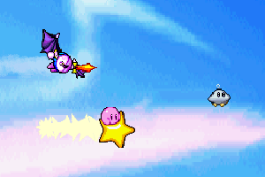 Kirby and Meta-Knight's Sky Action