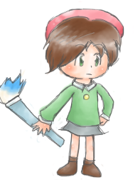 Ado Color Test
Yeah, another overly simplistic Ado/Adeleine (they're the same in my opinion). Practing opacity usage in PhotoShop, not sure if it came out too good.
Keywords: ado adeleine kirby 3 kirby's dream land 64 the crystal shards snes n64