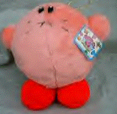 bandai kirby plush 1993
